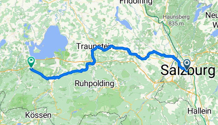 Salzburg - Bernau am Chiemsee
