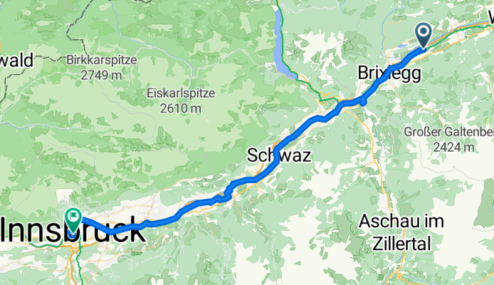 Radfeld - Innsbruck