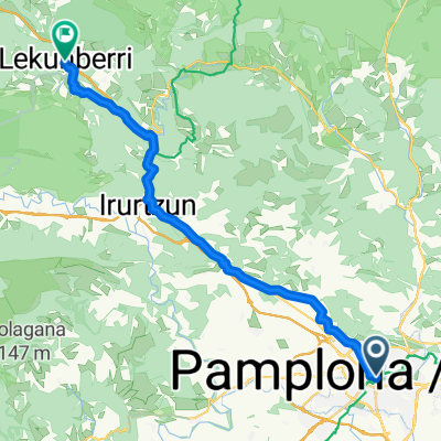 Day One: Pamplona - Lekunberri