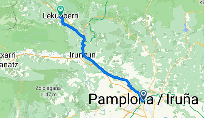 Day One: Pamplona - Lekunberri