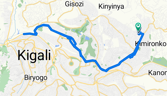 Kigali city  kimironko by nyabugogo