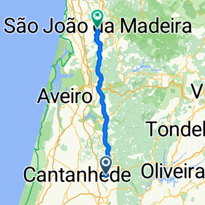 Route from Mealhada