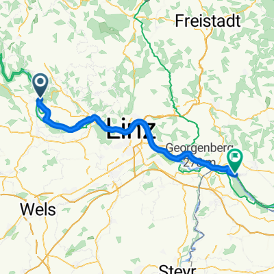 Von Feldkirchen an der Donau bis Naarn im Machlande