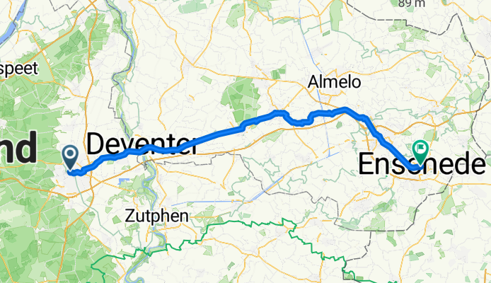 From Apeldoorn to Enschede