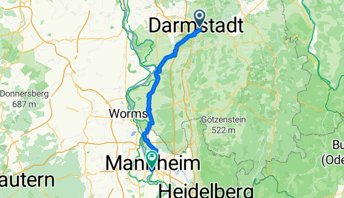 2 Darmstadt Mannheim