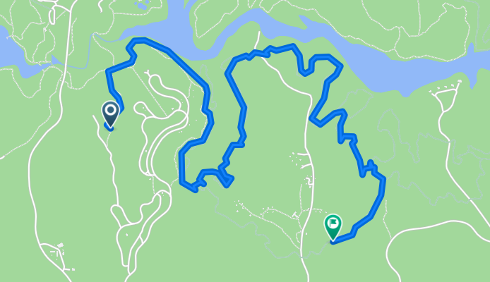 Old Mill Bike Trail, Chesterfield to Old Mill Bike Trail, Chesterfield