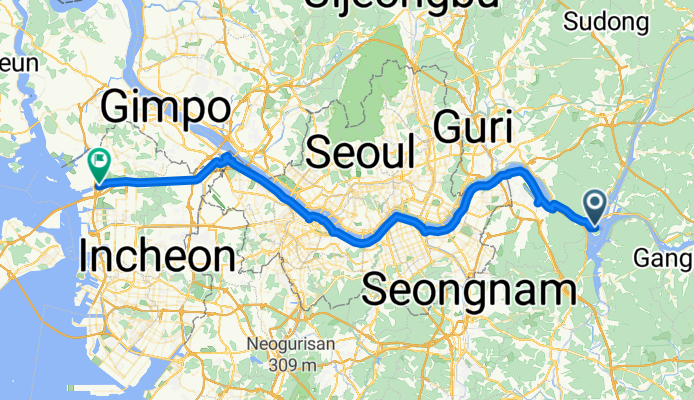 하남 - 인천광역시