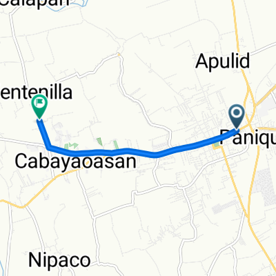Marcelo H. del Pilar Street, Paniqui to Ventenilla, Paniqui