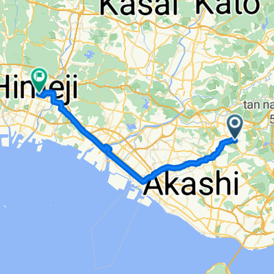 Midorigaokachonishi 3-Chōme, Miki to Hommachi, Himeji