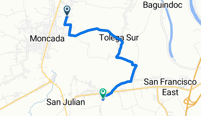 Burgos, Moncada to Santa Maria, Moncada