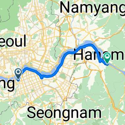 잠원로, 서울특별시에서 창우동, 하남시까지