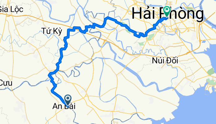 An Bai, Quynh Phu to Hai Ba Trung, 海防市