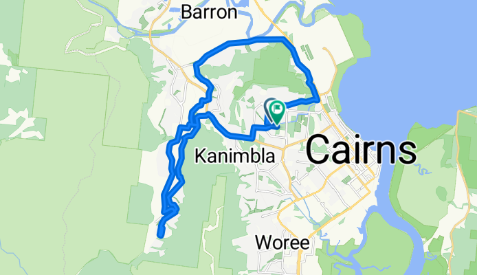 Springfield Cr, Manoora to Springfield Cr, Manoora