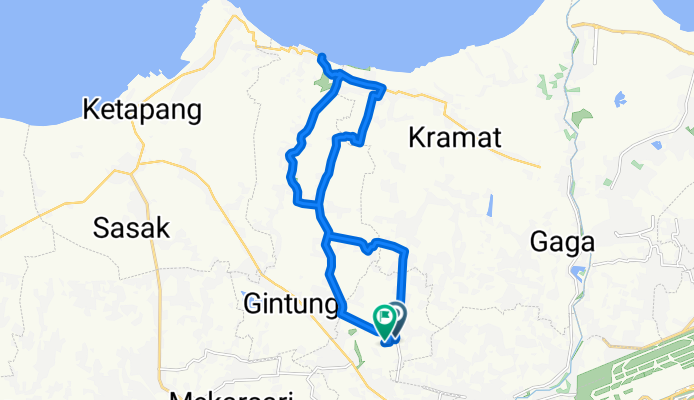 Duta asri palem 5, Kecamatan Sepatan to VHVJ+296, Kecamatan Sepatan