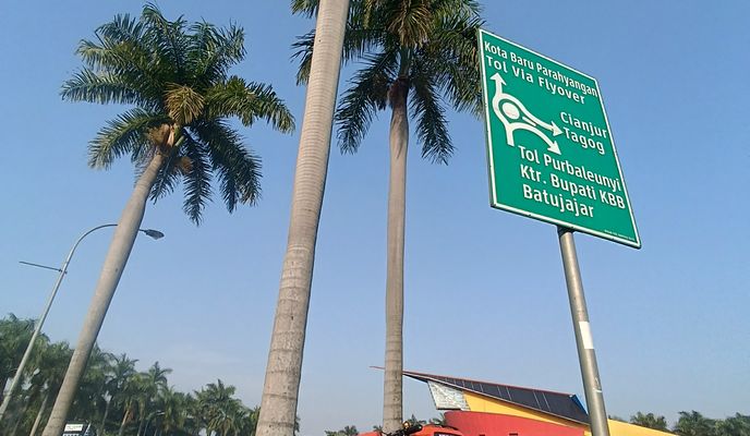 Photo 1 of the Bikemap route "gang family to Jalan Rengas Rt03/06 Kel"