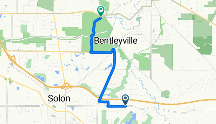 From Solon to Chagrin Falls