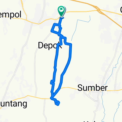 Jalan Kebalen to 7FV6+G3M