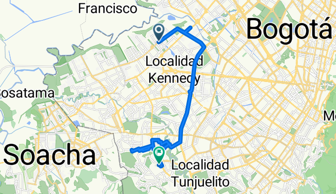 De Avenida # 6A-1 a Calle 68d Bis BSur 49g-2