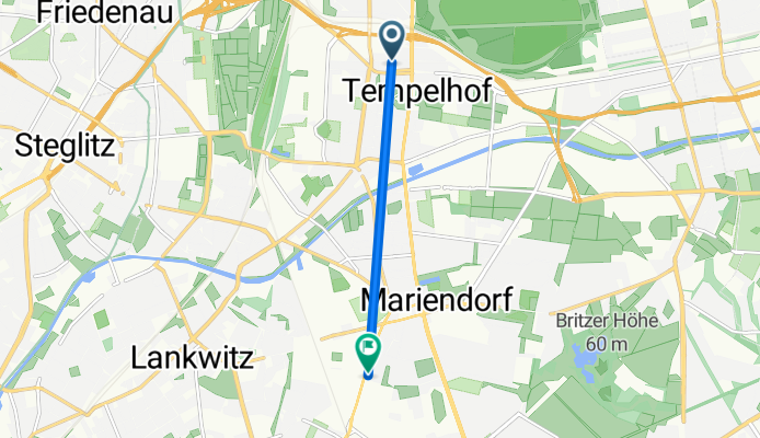Ringbahnstraße, Berlin nach Großbeerenstraße, Berlin