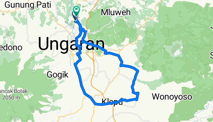 Jalan Pramuka to Jalan Kalipepe