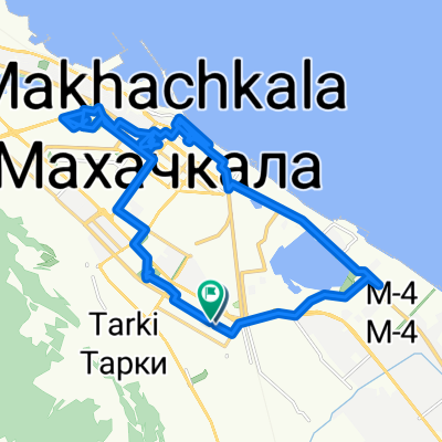 улица Самурского, Махачкала до улица Самурского, Махачкала
