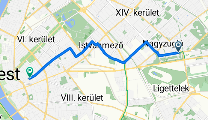 Örs vezér tere, Budapest - Dob utca, Budapest