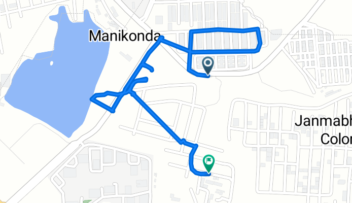 LIG to Muppas Panchavati Colony