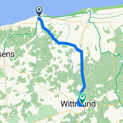 Addenhausen, Neuharlingersiel nach Am Bahnhof, Wittmund