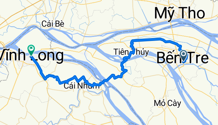 Dong Khoi Boulevard, Ben Tre to Street 30 Thang 4, Vinh Long