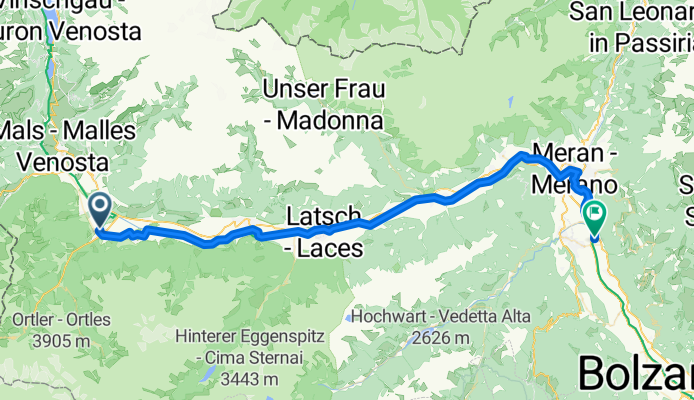 Prad am Stilfserjoch - Burgstall