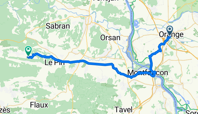 Orange - Saint-Quentin-la-Poterie