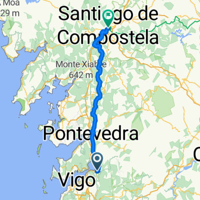 Pontevedra - Santiago de Compostela