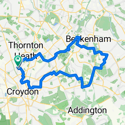 Campbell Road, Croydon to Campbell Road, Croydon