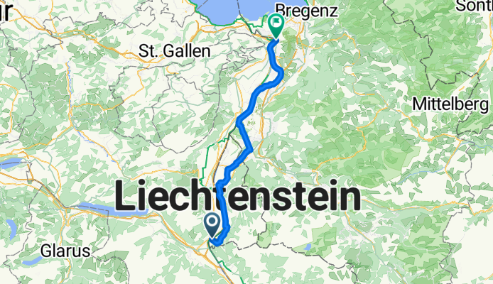 Von Wartau bis Lustenau