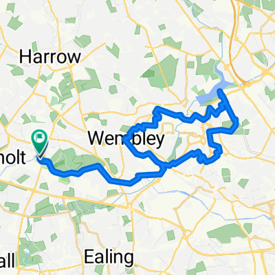 Greenford Quay to Brent Reservoir