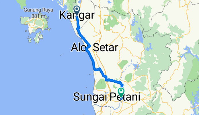 Kangar - Sungai Petani
