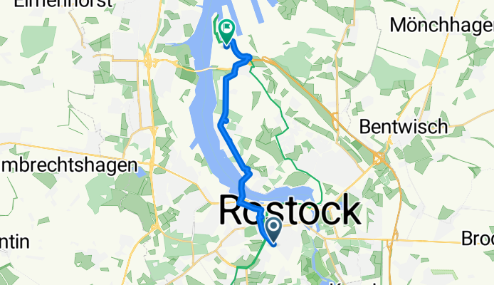 Rostock Hotel und Hafen