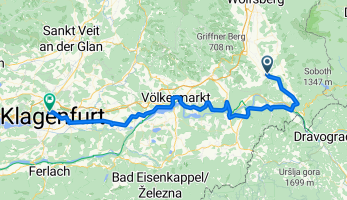 Sankt Paul im Lavanttal - Klagenfurt