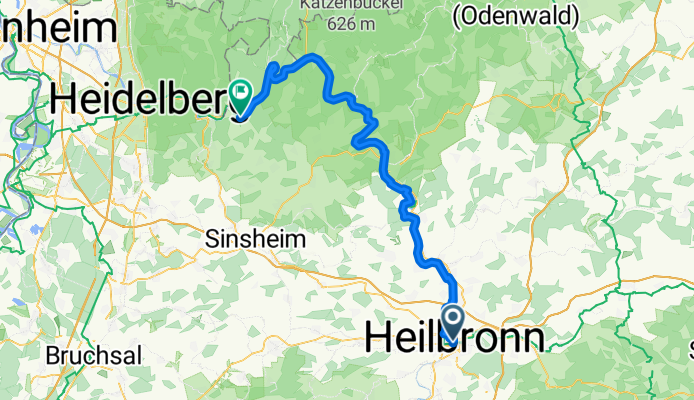 Heilbronn - Neckarsteinach