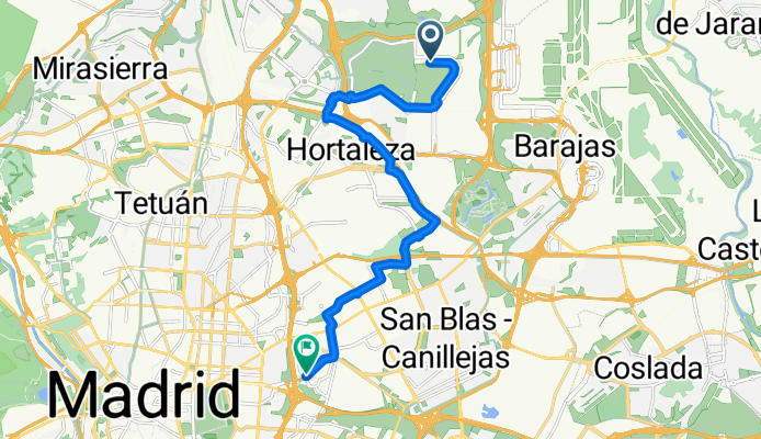 Sunday different route