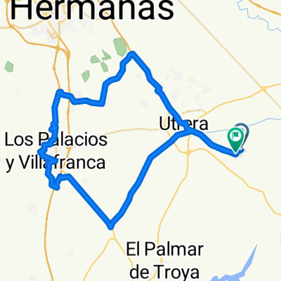 Route in Los Molares