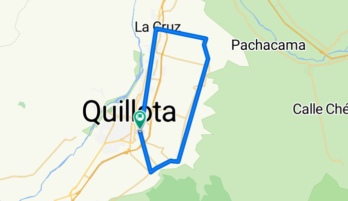 Ruta desde General René Schneider