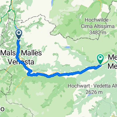 Via Chiesa nach Via Stazione