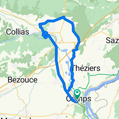 Avenue Léopold Rigoulet nach Avenue Léopold Rigoulet