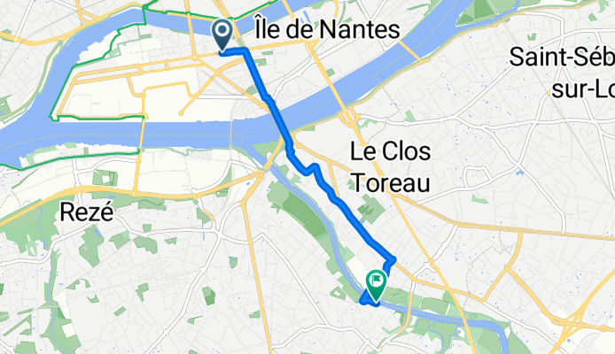 De Boulevard Babin Chevaye à Quai Léon Sécher