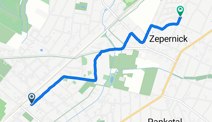 Heinestraße, Panketal nach Oderstraße, Panketal