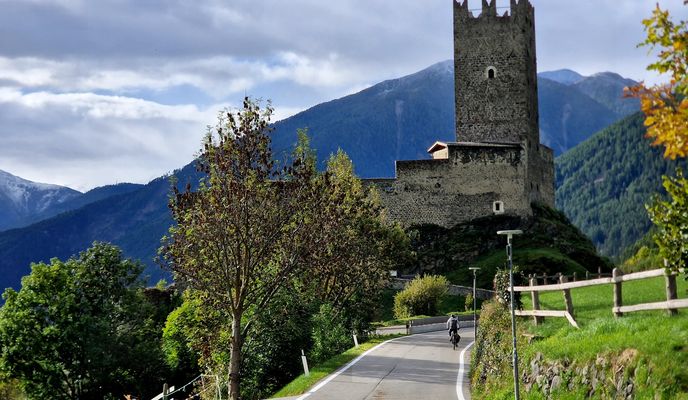 Foto 1 de la ruta de Bikemap "Tag 5: Bergab durch Südtirol"