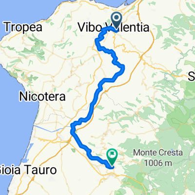 Via Vito Capialbi, Vibo Valentia nach Via Michele Valenzisi, Anoia