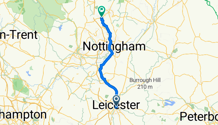 Leicester - Sutton in Ashfield