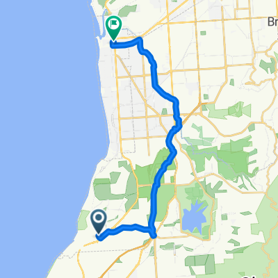 Thermopylae Ct, Hallett Cove to Jetty Rd, Glenelg